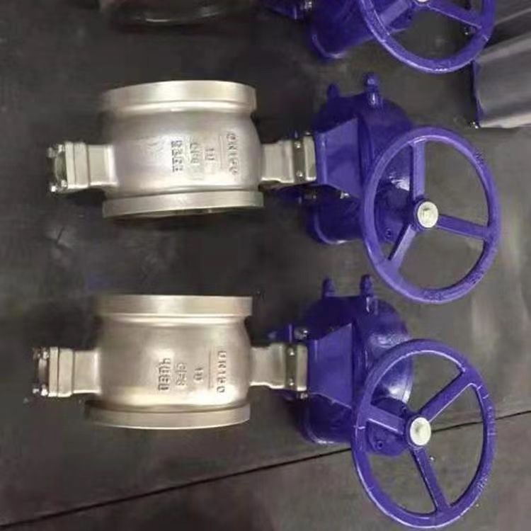 對夾式v型球閥