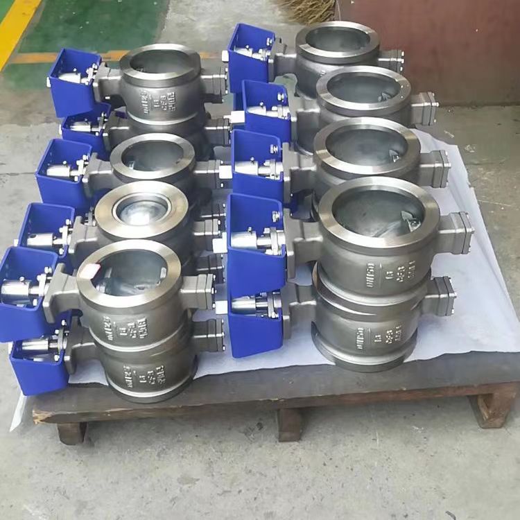 對夾式v型球閥