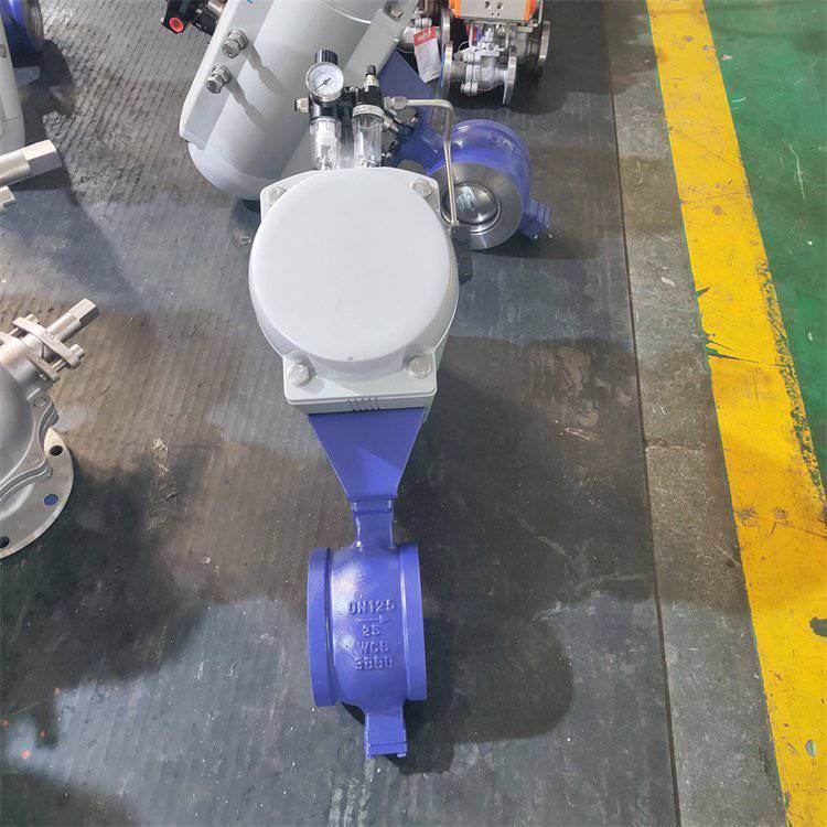 氣動V型球閥  氣動V型調節球閥