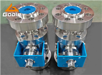 高壓帶氣動支架鍛鋼法蘭球閥Q047Y-2500LB  F316  兩寸